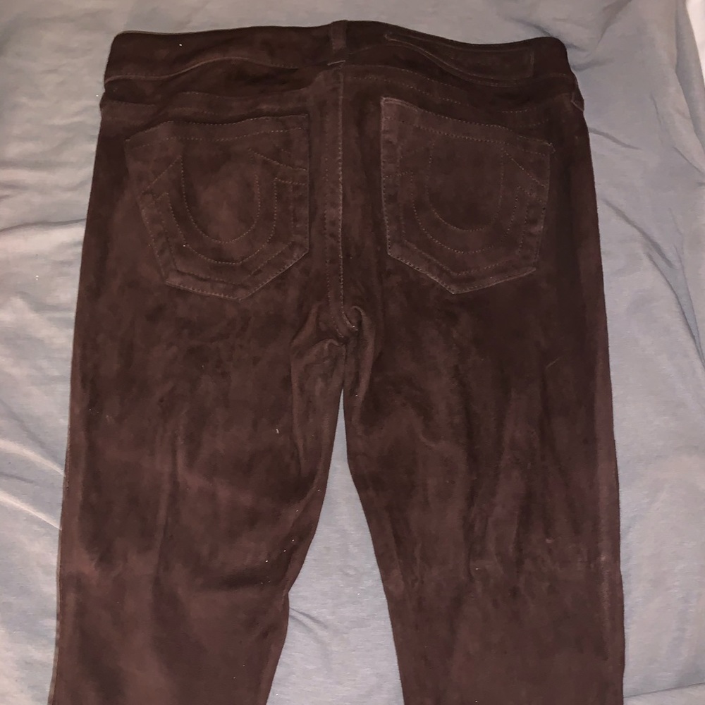 True religion suede jeans